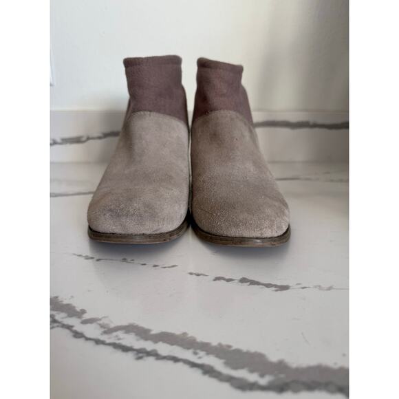 Tom's Heeled‎ Booties Suede Camel Size 10 - Picture 11 of 11